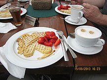 die meisten Touren mit geselliger Pause