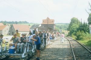 Draisine - Familienspaß ab 4 Personen