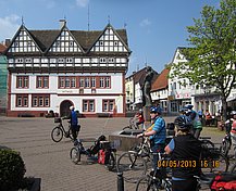 Geführter Radausflug in die historische Altstadt Blomberg